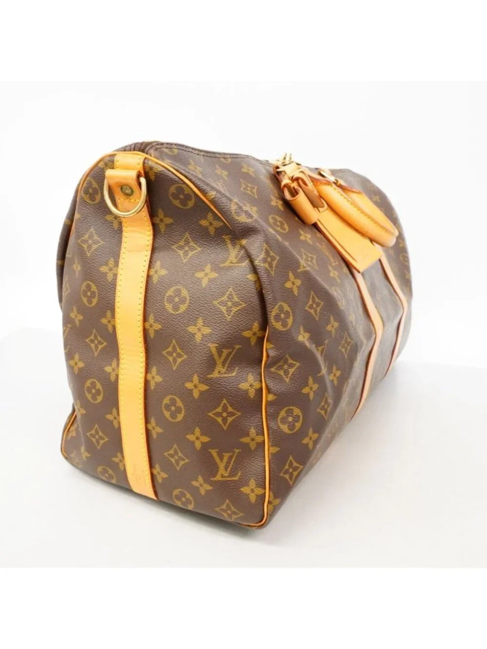 Louis Vuitton Boston Bag Monogram Keyboard Bandouliere 50 Brown